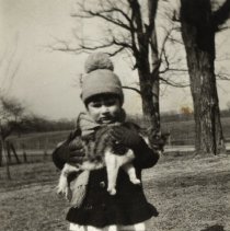 Mary Elizabeth Steiner and Cat