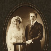 Clarence & Lorine Sprunger's wedding photo