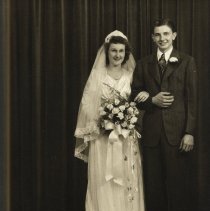 Delbert & Irene Sprunger Wedding Day