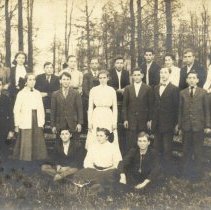 Freshman Class at Berne High School 1910