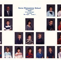 Mrs. Agler's 3rd grade class 1987 - 1988