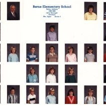 Mrs. Agler's 3rd grade class 1988-1989