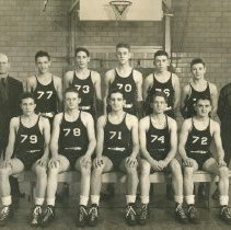 Berne High School 1943-1944 Basketball Team
