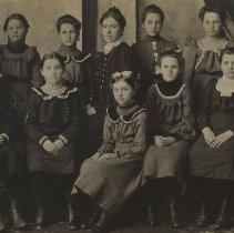 Rosina Wittwer and class