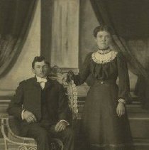 Alfred & Robertine (Liechty) Sprunger wedding photo