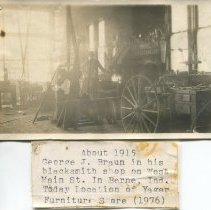 George Braun, Blacksmith