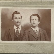 George Braun and Unknown Portrait