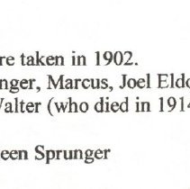 Ulrick Sprunger Caption