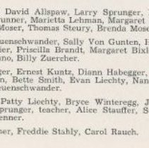 1946-1947 First grade class