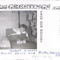 Christmas card Michael Liechty