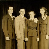 Amos & Fannie Schwartz wedding