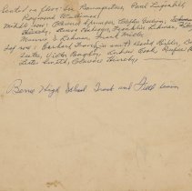 BHS Track and Field Team