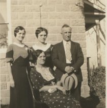 Joe & Martha, Olive and Lorene Schindler