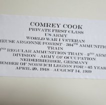 Comrey Cook