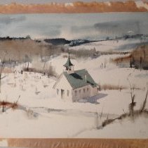 Beaver Meadow Chapel front side of paper