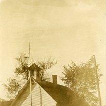 Pompy school, postcard