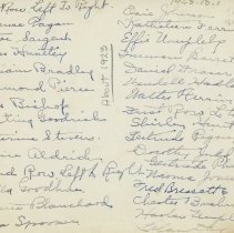 list, 1923