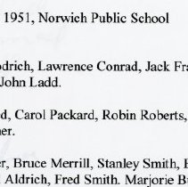 7th grade, Norwich Public School