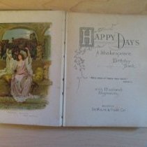 May Brigham Lowd's birthdayt book