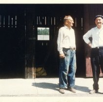 Hatchy & McKenna at Sargent barn