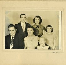 Gordon and Shirley Clogston and children