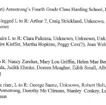 Members  of Harding School class of 1933-1934