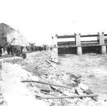 Laguna Dam spillway.