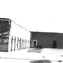 Top photo - Exterior of old Yuma Prison. Middle photo - Ocean to Ocean brid