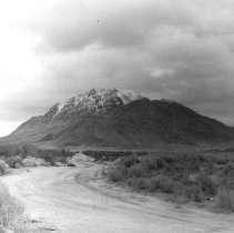 Snow on top of Mt. Signal.