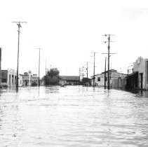 Flood of 1939 - Main & 4th St. El Centro looking north.