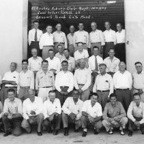 El Centro's Rotary Club members at the Dessert Seed Company's Plant.