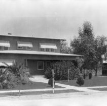 Exterior of the Barton home / residence, located on the No. side of 500 blo
