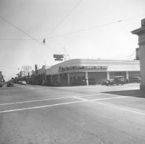 El Centro - Corner of 6th & Main Street showing Clements Drug Store (593 Ma
