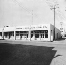 Exterior of the Marshall Seed & Feed Co. - 126 So. 6th.