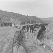 Ceremonies at opening of Shephered's Bridg