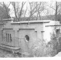 View of Holton Power Plant ruins.