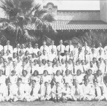 An El Centro Elementary School graduating class of 1931.