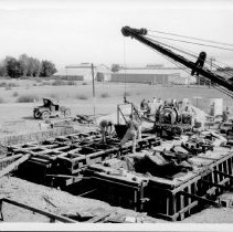 Brawley Power Plant - pouring center pedestal looking Northeast