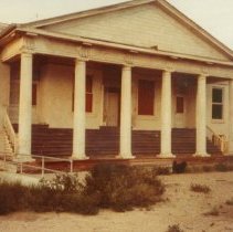 View of the Heber College building.