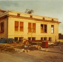 View of the Heber College building.