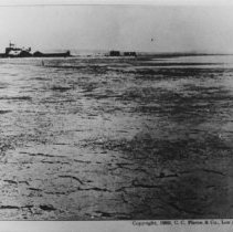 Distance view of the New Liverpool Salt Works operation.