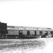 Exterior of packing shed for the Meloland Growers and Shippers