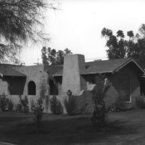 Exterior of house / home of Jim Jones located at 600 Wensley Ave., El Centr