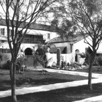 Exterior of Dr. Burger's house / home located at 626 Wensley Ave., El Centr