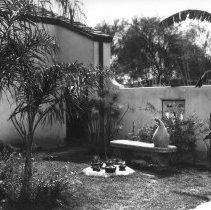 Exterior of Dr. Burger's house / home located at 626 Wensley Ave., El Centr