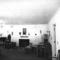 Interior of Minor Simms house / home located at 605 Sandalwood, El Centro.