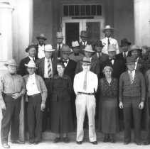 Imperial County Sheriff's Force standing in front of Sheriff's Office.