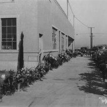 Exterior of Cramer Baking Co. building. Grand Opening