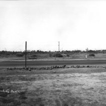 Future site of Cramer Baking Co. plant. Main St., El Centro looking north.