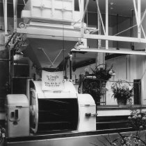 Interior of Cramer Baking Co. - dough mixer - re: Grand Opening.